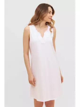 Feraud Sleeveless cotton nightgown