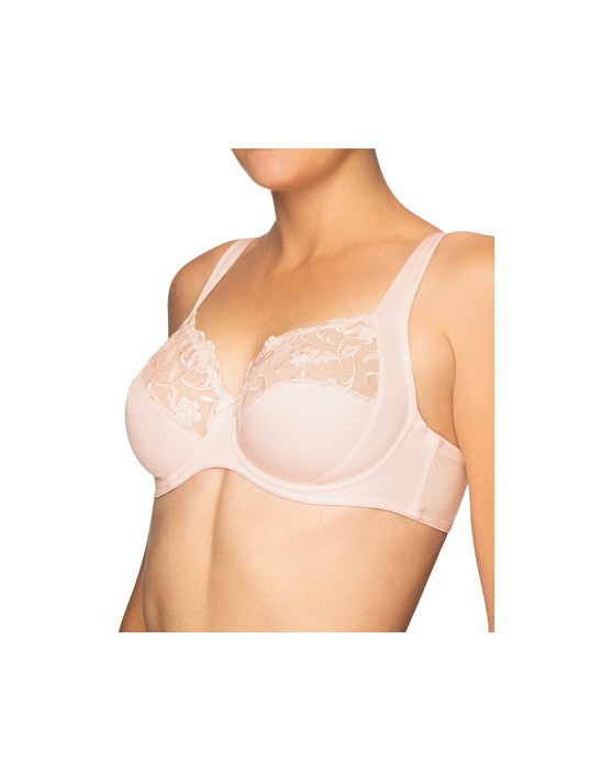 Underwired bra from the Moments collection by Félina pink
