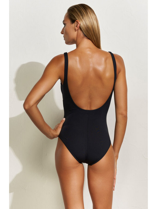 Maryan Mehlhorn Swimsuit tank black SOFTLINE
