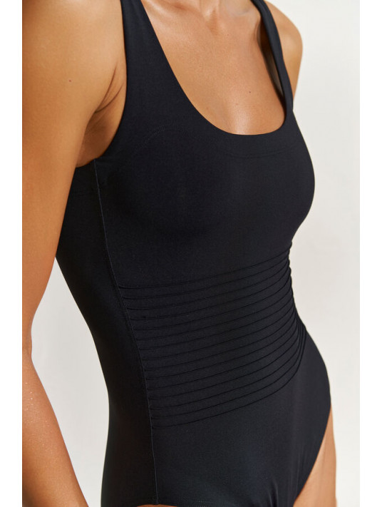 Maryan Mehlhorn Maillot une pièce noir SOFTLINE