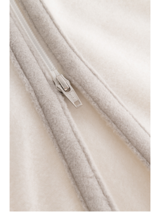 féraud Robe de chambre Zip Ivoire POLAIRE