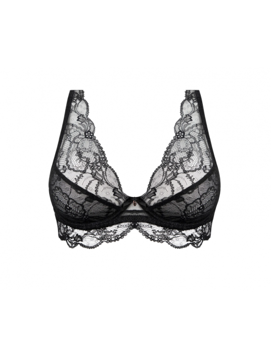 Lise Charmel black lace Glamorous triangle bra FEERIE COUTURE