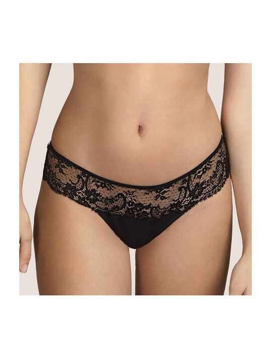 Andres Sarda Tanga noir GINGER