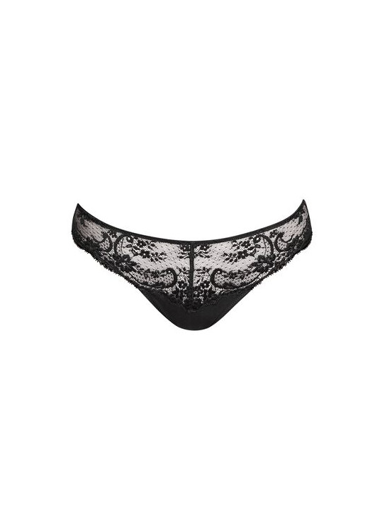 Andres Sarda Slip brésilien noir GINGER