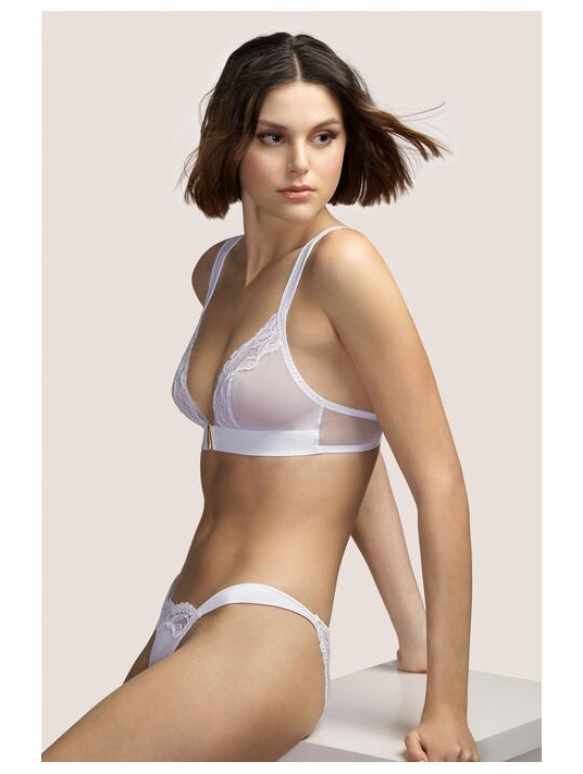 Andres Sarda Non wired white bra DION