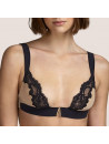 Andres Sarda Soutien-gorge sans armatures noir DION