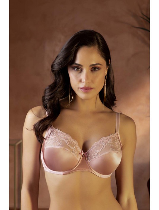 Lise Charmel Underwired bra great support pink SPLENDEUR SOIE