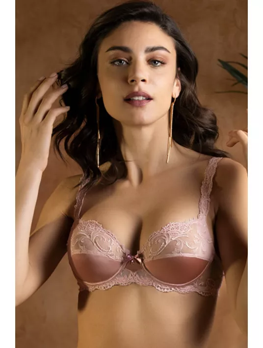 Lise Charmel Underwired bra pink SPLENDEUR SOIE Lise Charmel Underwired bra pink SPLENDEUR SOIE