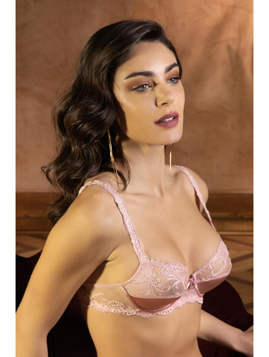 Lise Charmel Underwired bra pink SPLENDEUR SOIE