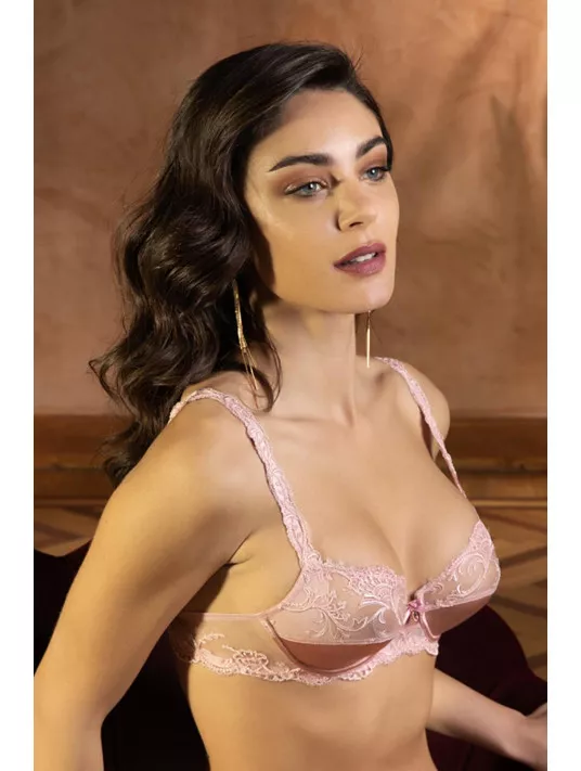 Lise Charmel Underwired bra pink SPLENDEUR SOIE Lise Charmel Underwired bra pink SPLENDEUR SOIE