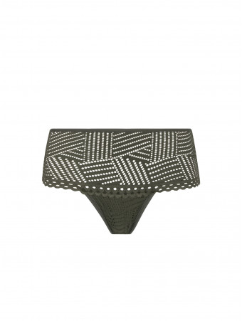 Antigel lingerie Shorty kaki TRESSAGE GRAPHIC