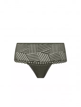 Antigel lingerie Shorty kaki TRESSAGE GRAPHIC