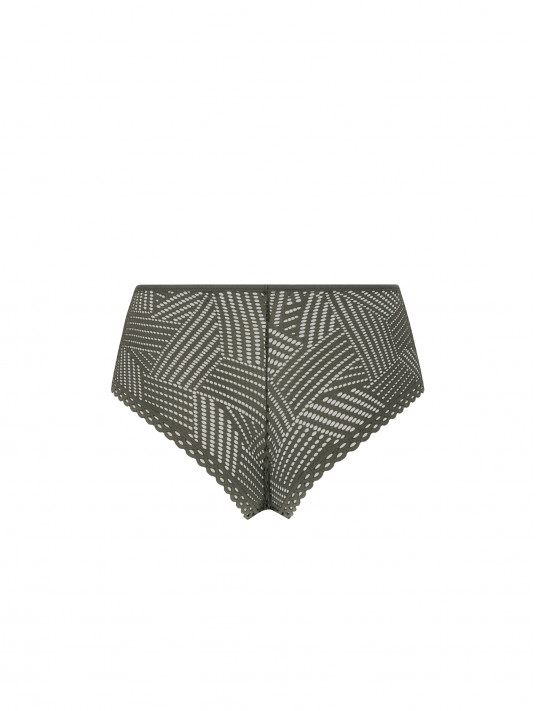 Antigel lingerie Shorty kaki TRESSAGE GRAPHIC