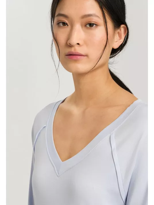 hanro Night dress blue PURE ESSENCE hanro Night dress blue PURE ESSENCE