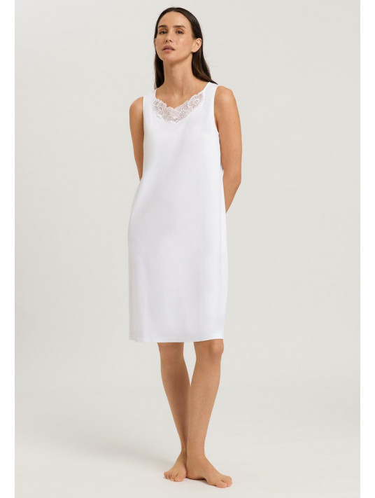 Hanro Sleeveless white nightgown NAILIA