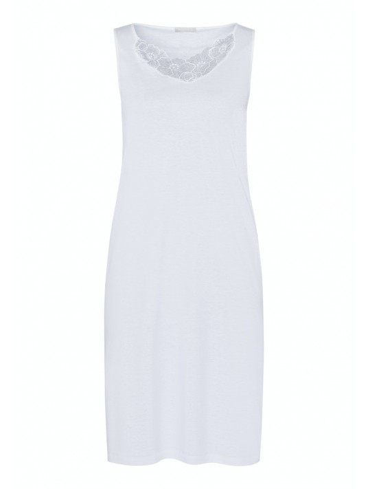 Hanro Sleeveless white nightgown NAILIA