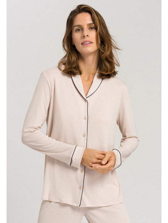 hanro pyjama beige NATURAL COMFORT
