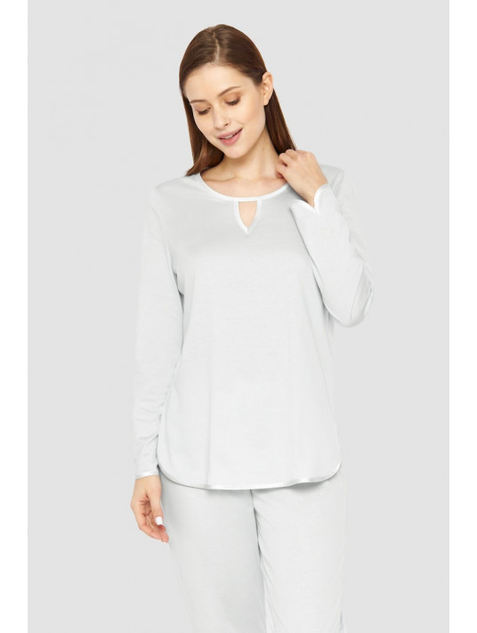 Feraud Long-sleeved pyjama SILVER