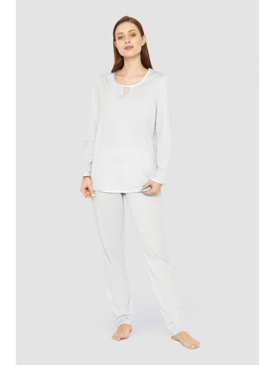 Feraud Long-sleeved pyjama SILVER