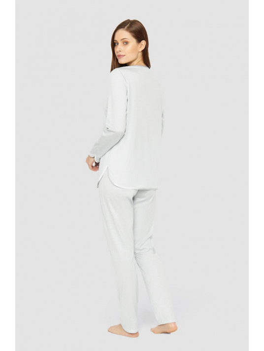 Feraud Long-sleeved pyjama SILVER