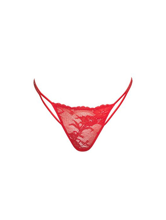 Andres Sarda lingerie red thong GAGA