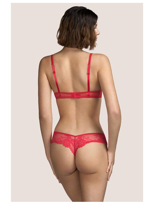 Andres Sarda lingerie red Tanga GAGA