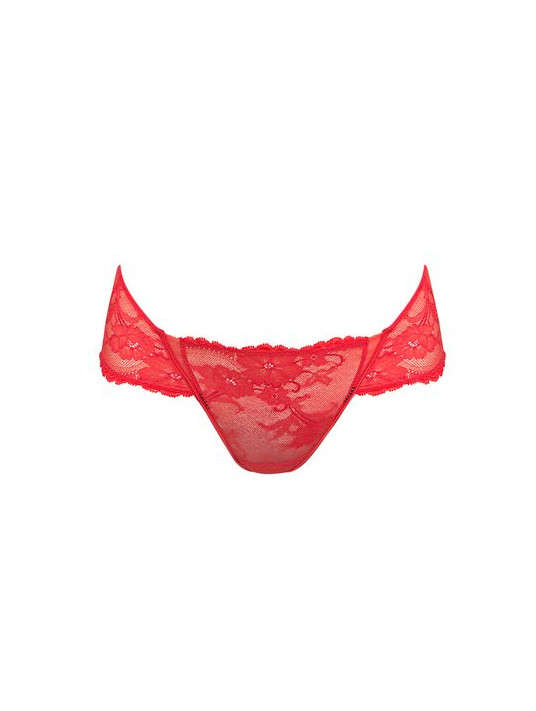 Andres sarda lingerie slip brésilien rouge GAGA
