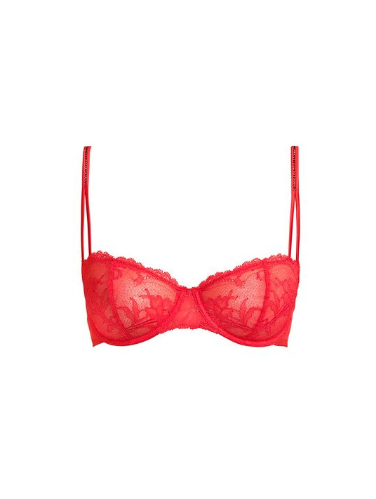 Andres Sarda lingerie Soutien-gorge balconnet rouge GAGA
