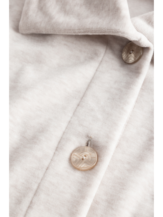 Feraud Robe de chambre beige chiné POLAIRE