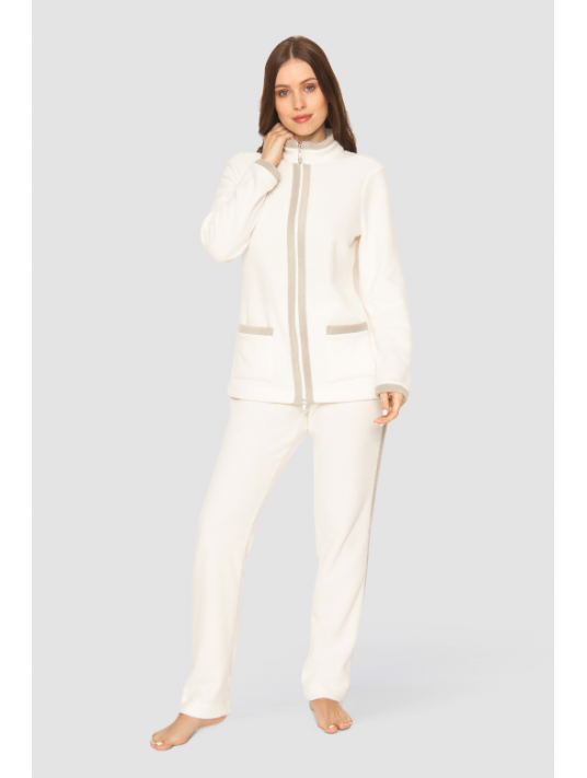 Feraud Long-sleeved pajamas ivory FLEECE