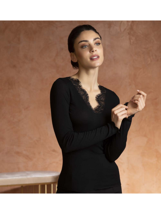 Lise Charmel Top manches longues PLAISIR CARESSE