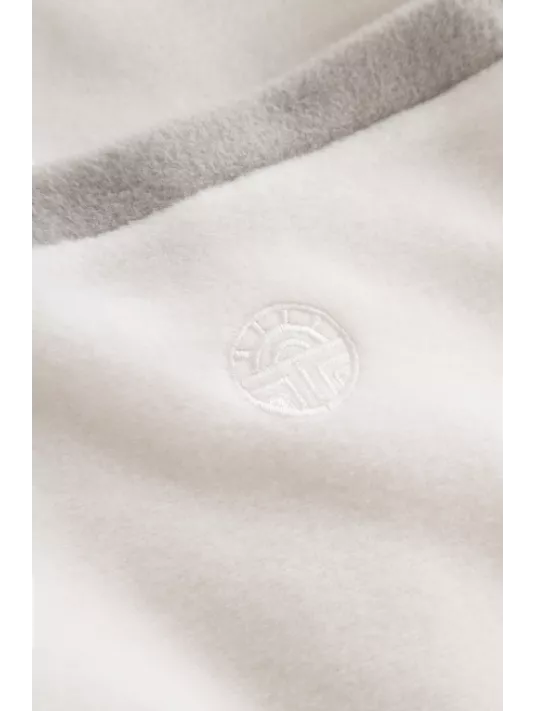 Feraud Fleece wrap-around ivory dressing gown Feraud Fleece wrap-around ivory dressing gown