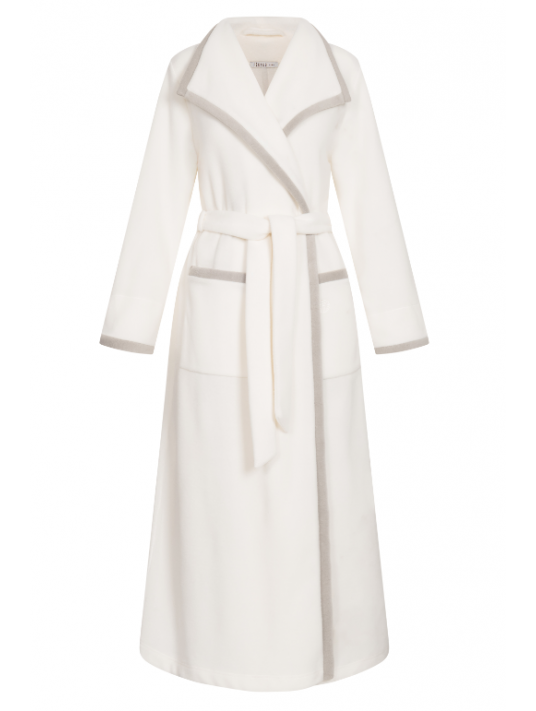 Feraud Robe de chambre en polaire ivoire