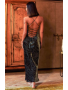 Marjolaine Long velvet nighty SYLVIA Marjolaine Long velvet nighty SYLVIA