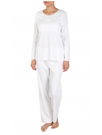 feraud Long sleeved cotton Pyjamas ivory HIGH CLASS