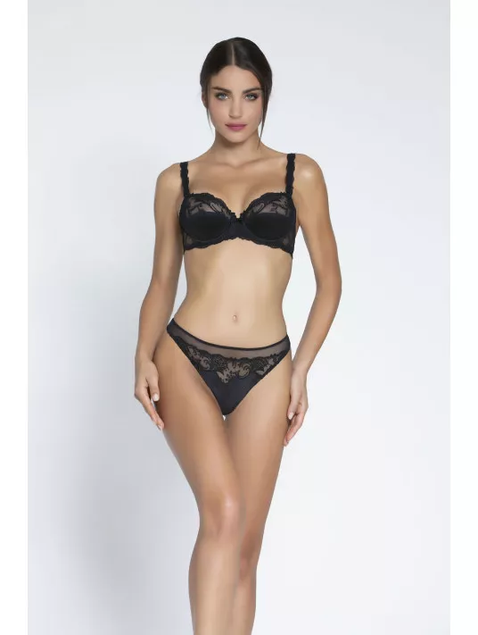 Lise Charmel Underwired bra black SPLENDEUR SOIE Lise Charmel Underwired bra black SPLENDEUR SOIE