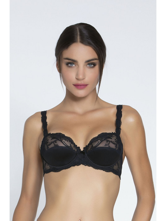 Lise Charmel Underwired bra black SPLENDEUR SOIE