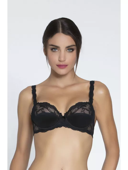 Lise Charmel Underwired bra black SPLENDEUR SOIE Lise Charmel Underwired bra black SPLENDEUR SOIE
