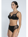 Lise Charmel Slip haut noir SPLENDEUR SOIE