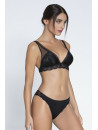 Lise Charmel Soutien-gorge triangle noir SPLENDEUR SOIE