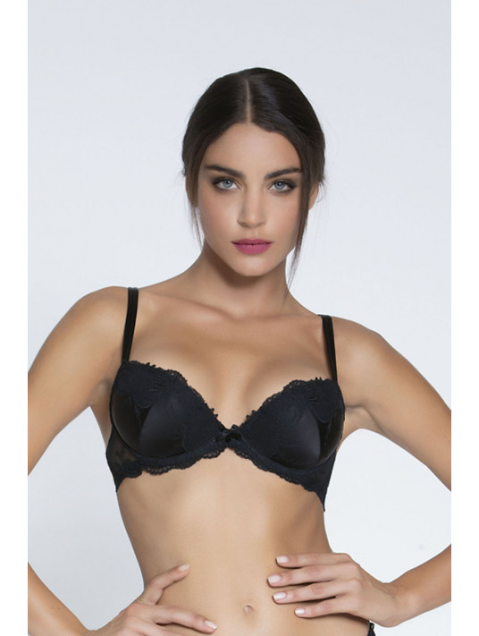 Lise Charmel Soutien-gorge coque noir SPLENDEUR SOIE
