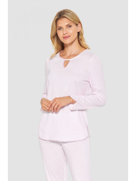 Feraud Long-sleeved pyjama pink COTTON
