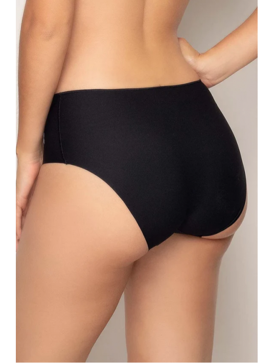 Hanro Slip haut invisible noir CULTE BEAUT