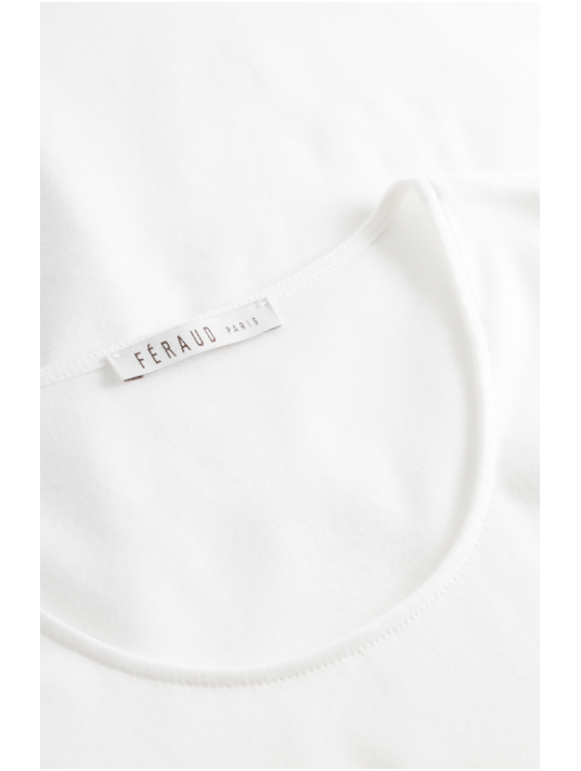 Chemise de nuit longue ivoire HIGH CLASS