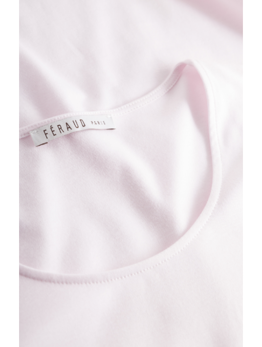 Feraud Long nightgown prink cotton HIGH CLASS