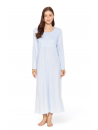 Feraud Long nightgown blue cotton HIGH CLASS