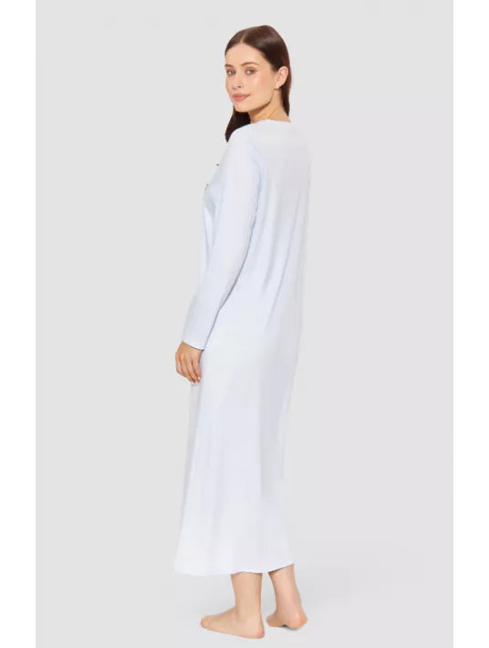 Feraud Long nightgown blue cotton HIGH CLASS Feraud Long nightgown blue cotton HIGH CLASS