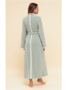 Robe de chambre féraud polaire vert d'eau