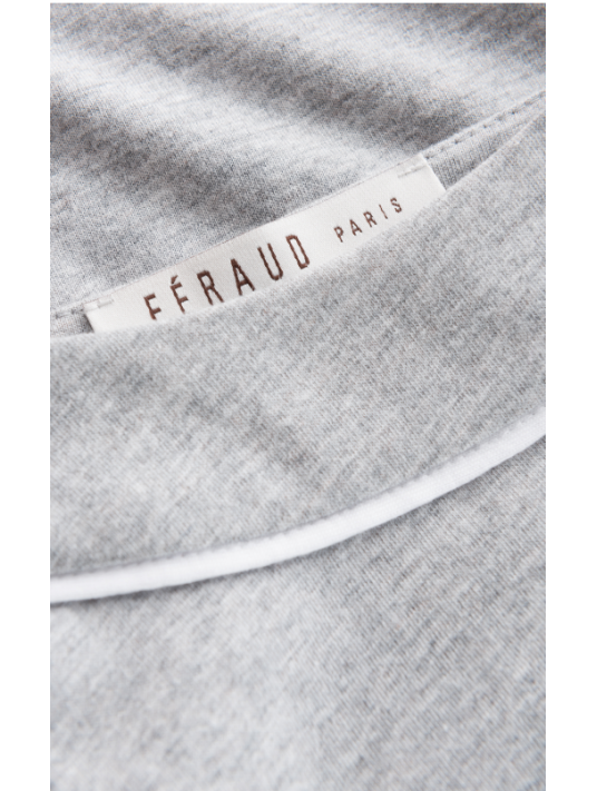 Feraud Grey long sleeves cotton pyjama