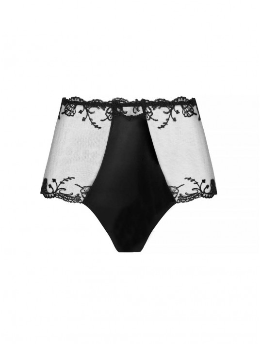 Lise Charmel Shorty taille haute noir SPLENDEUR SOIE